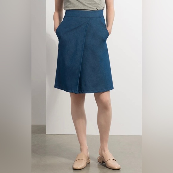 Jean skirt - Eve Lavoie - Picture 1 of 4